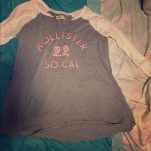 quarter sleeve hollister top